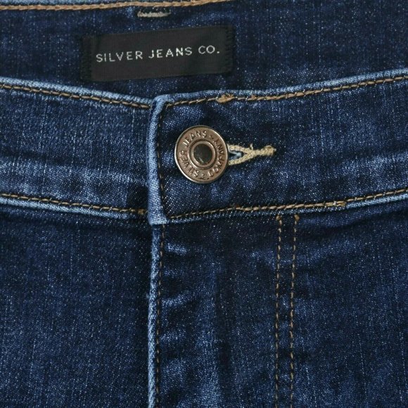 Silver Jeans Machray Classic Fit Straight Leg Big & Tall 42 x 34 Actual 44 x 34 - Picture 9 of 11